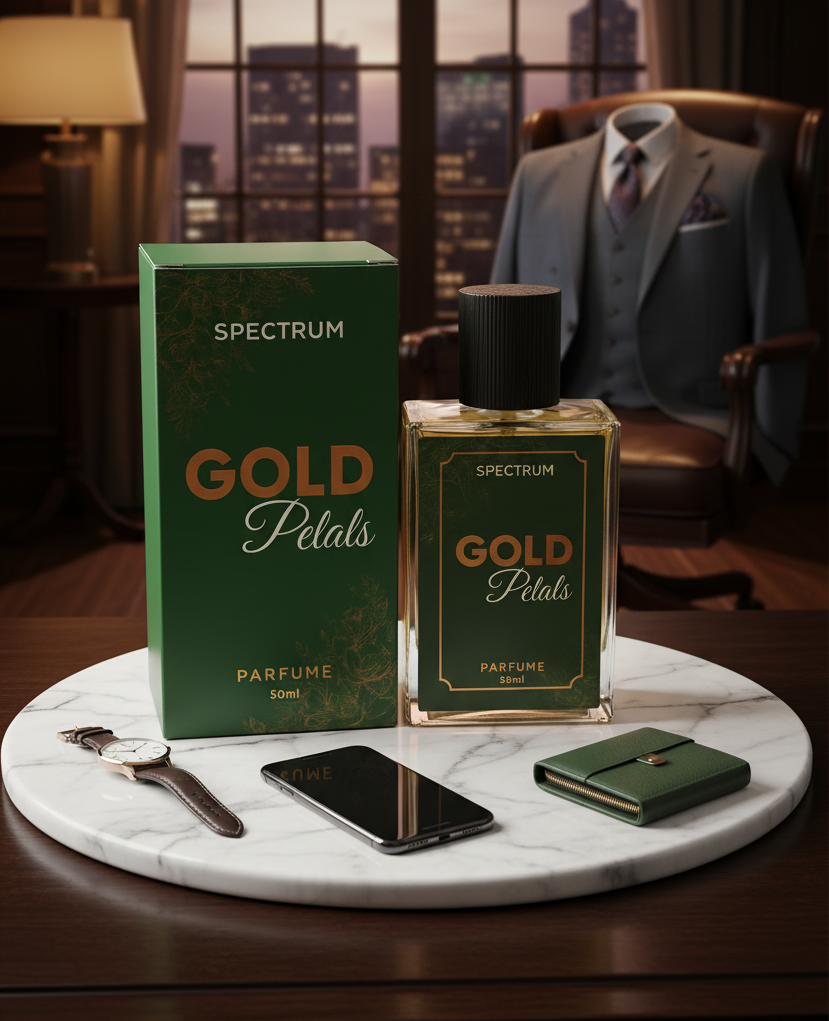 Spectrum Gold Petals Perfume